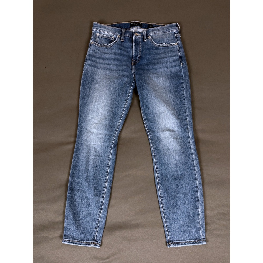 Lucky Brand Bridgette Skinny Jeans Womens 10/30 Blue High Rise Medium Wash Denim